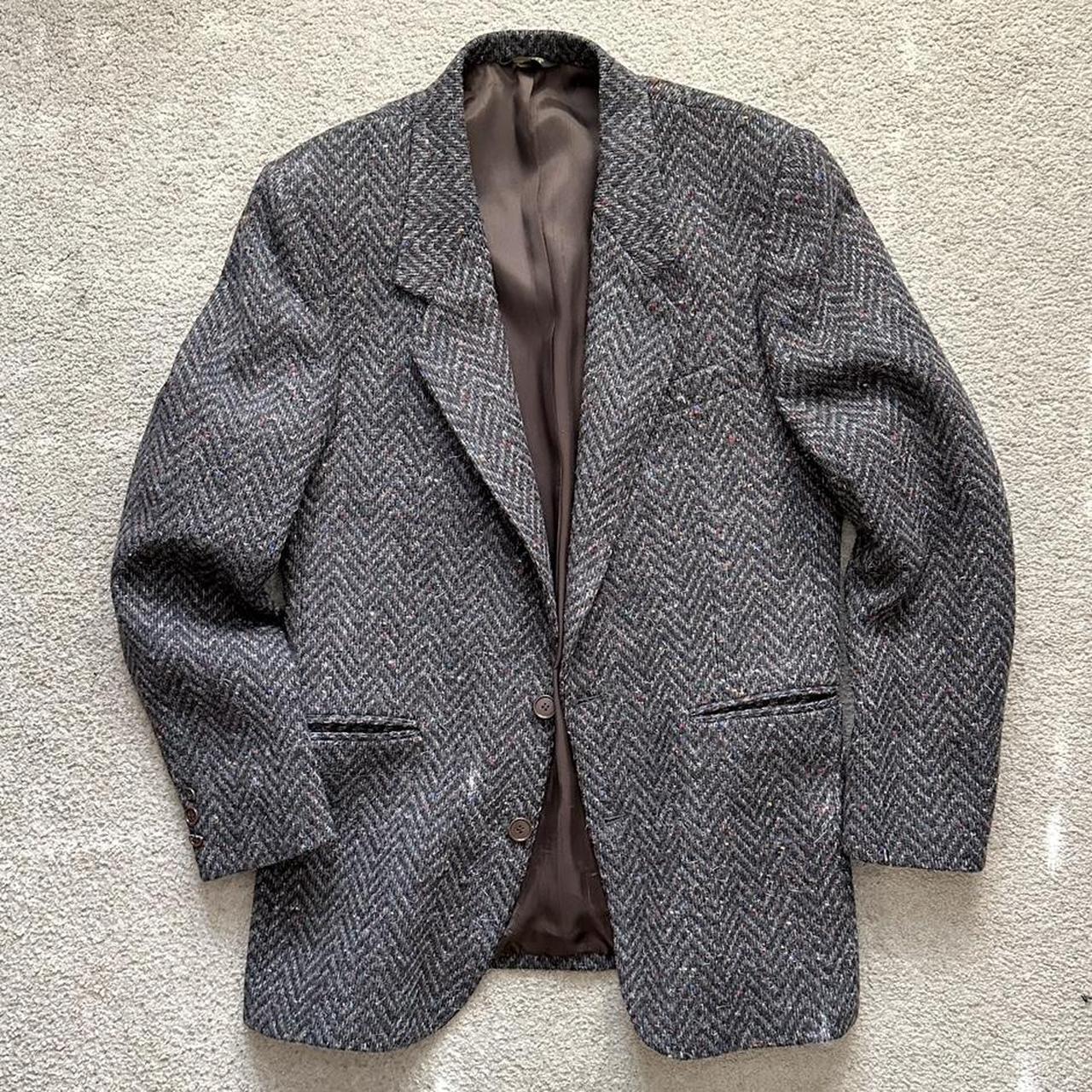 Vintage Le Tigre wool/tweed blazer. No size tag but... - Depop
