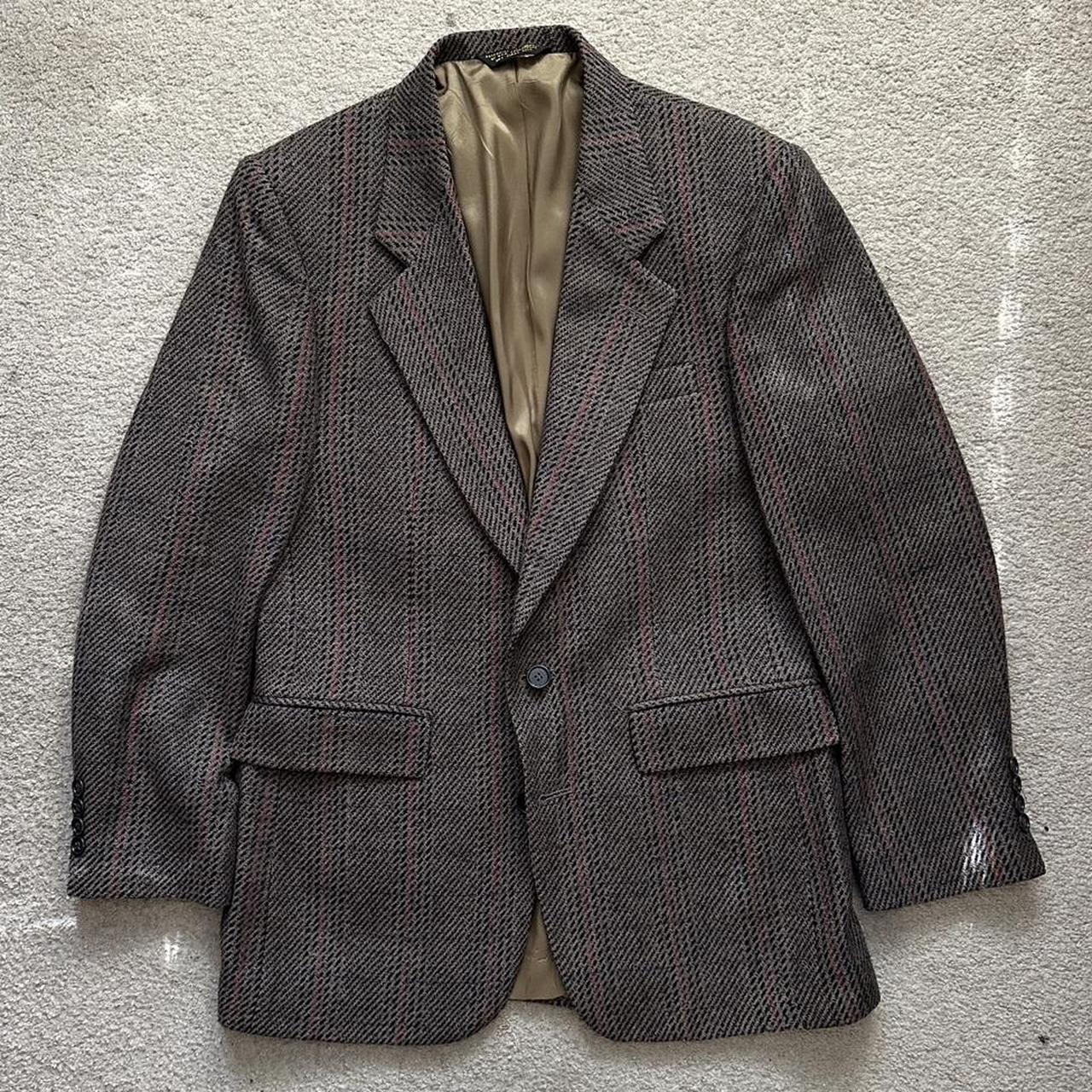 Vintage Mcrae’s wool/tweed blazer. Sz 39R. In very... - Depop