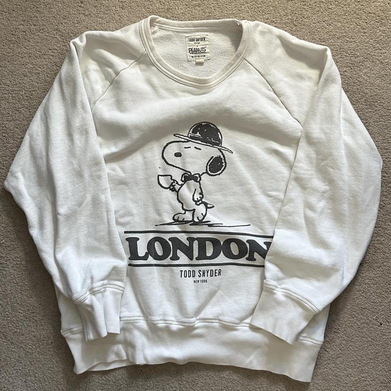 Todd snyder peanuts on sale sweatshirt