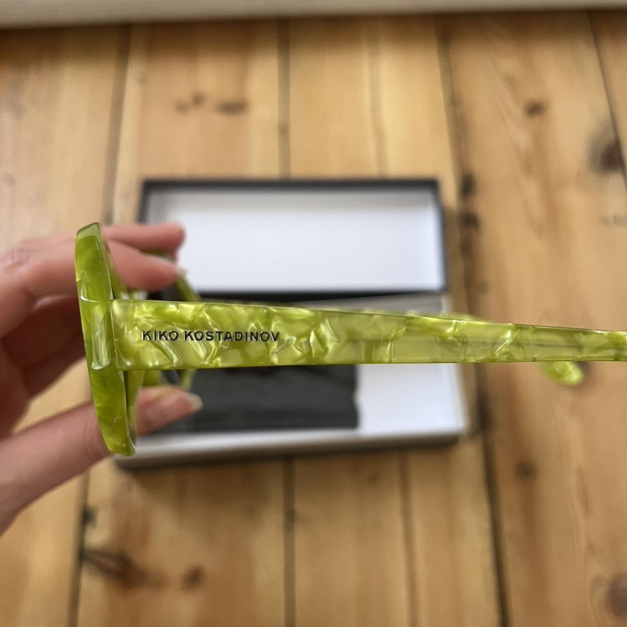 🕶️ Kiko Kostadinov Octavia Sunglasses – Moss | Depop
