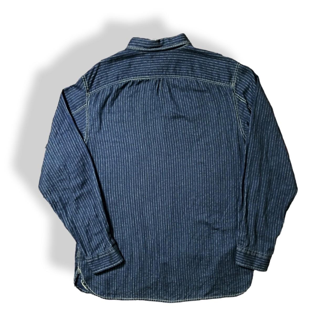 RRL RALPH LAUREN , DOUBLE RL INDIGO , WABASH STRIPE...