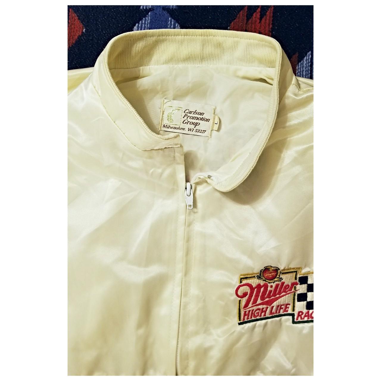 VINTAGE 1990's MILLER HIGH LIFE RACING JACKET- MEN'S...