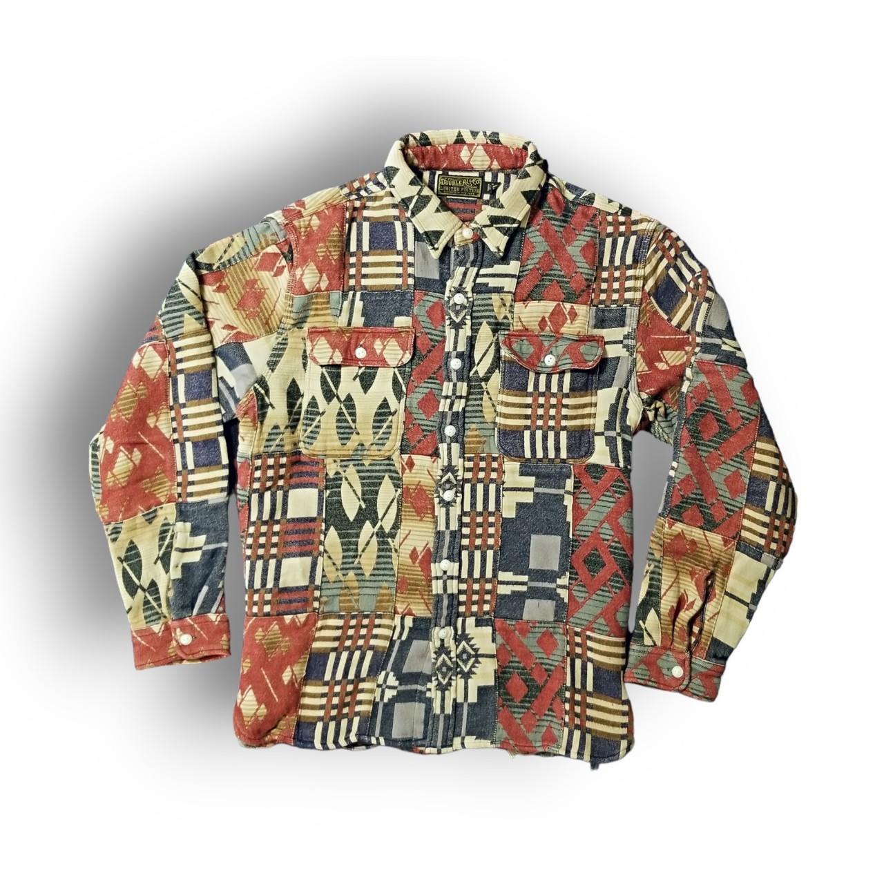 RRL RALPH LAUREN , LIMITED EDITION , PATCHWORK , NATIVE...