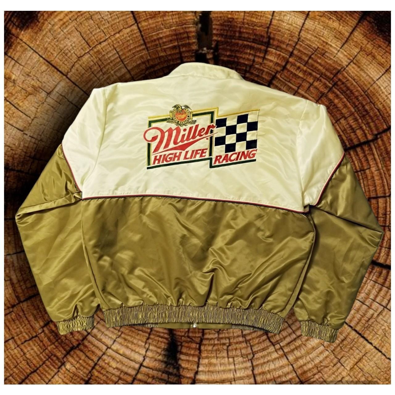 VINTAGE 1990's MILLER HIGH LIFE RACING JACKET- MEN'S...