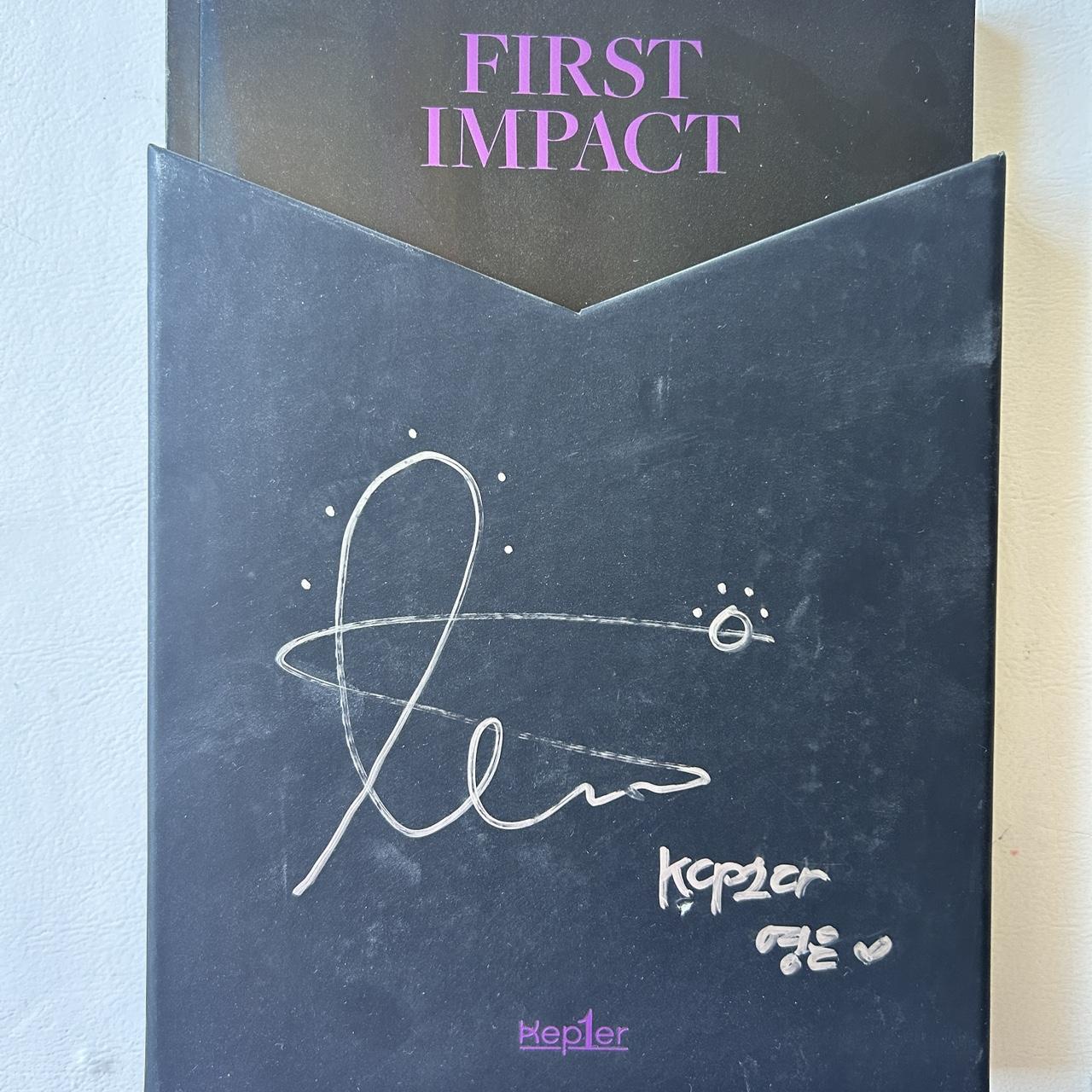 Kep1er outlets Yeseo Signed First Impact Album