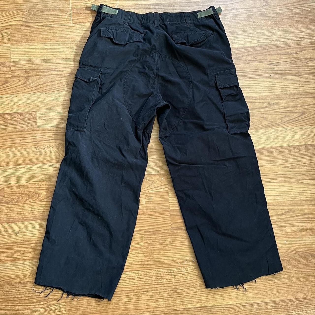 Abercrombie & Fitch Men's Navy Trousers | Depop