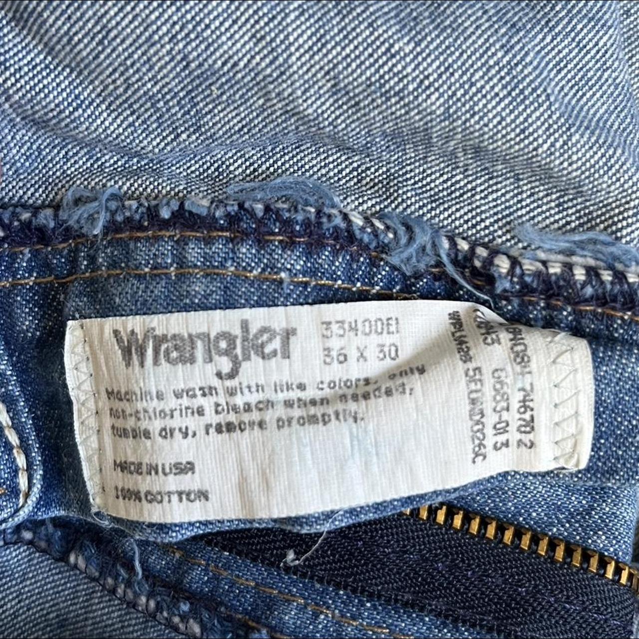 Wrangler Men's Blue Jeans | Depop