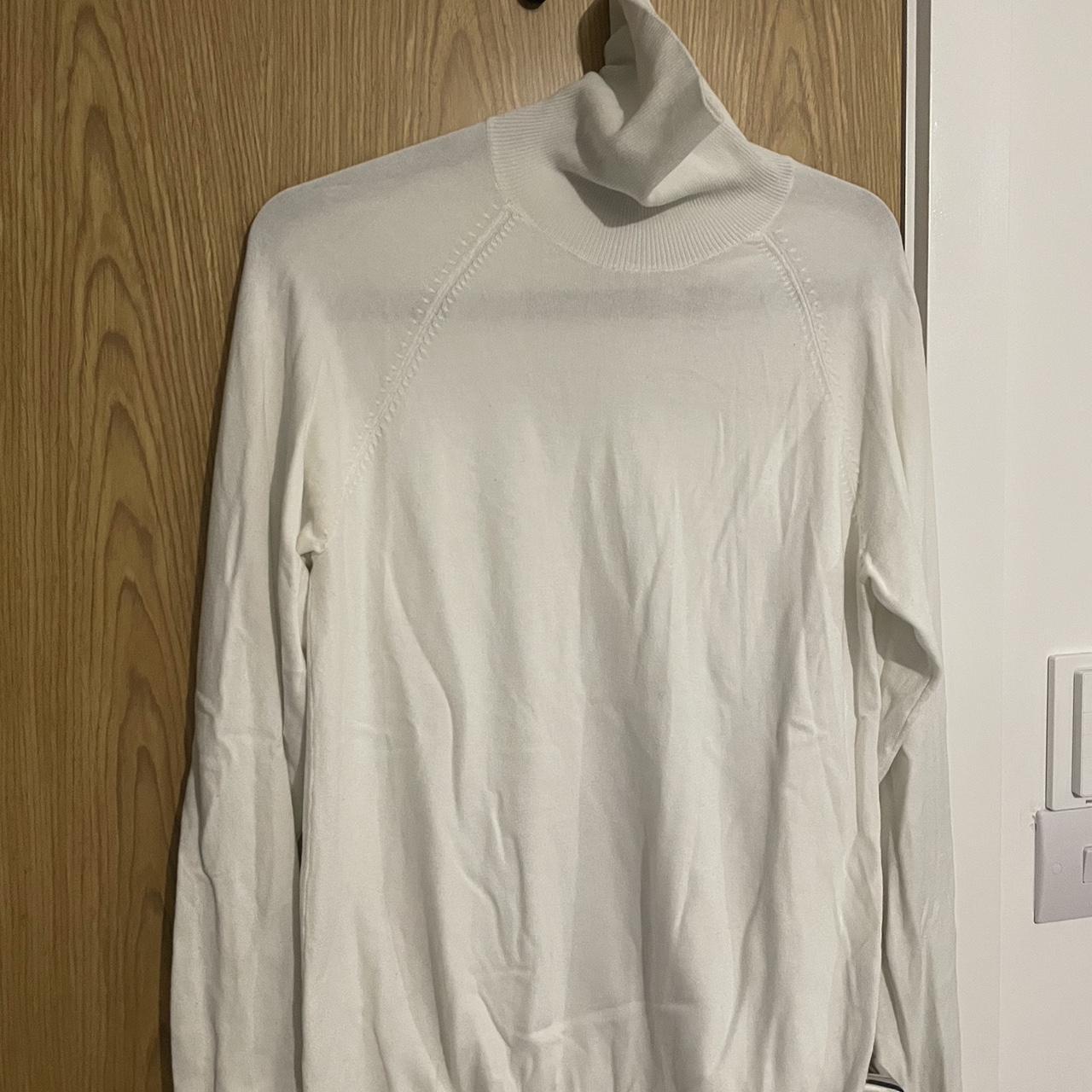 Zara Men's White Jumper | Depop