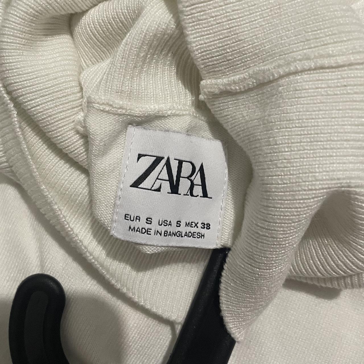 Zara Men's White Jumper | Depop