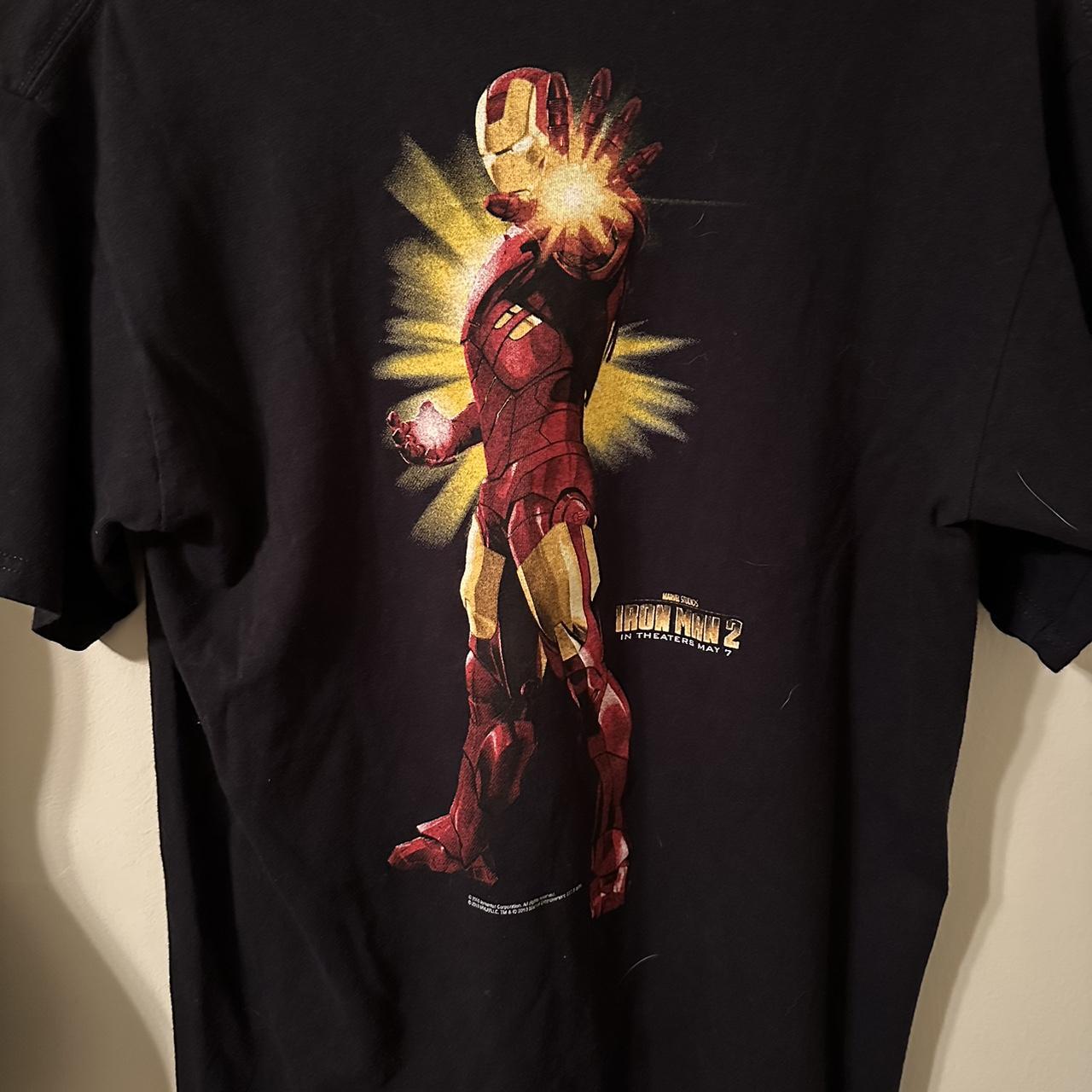 iron man black shirt