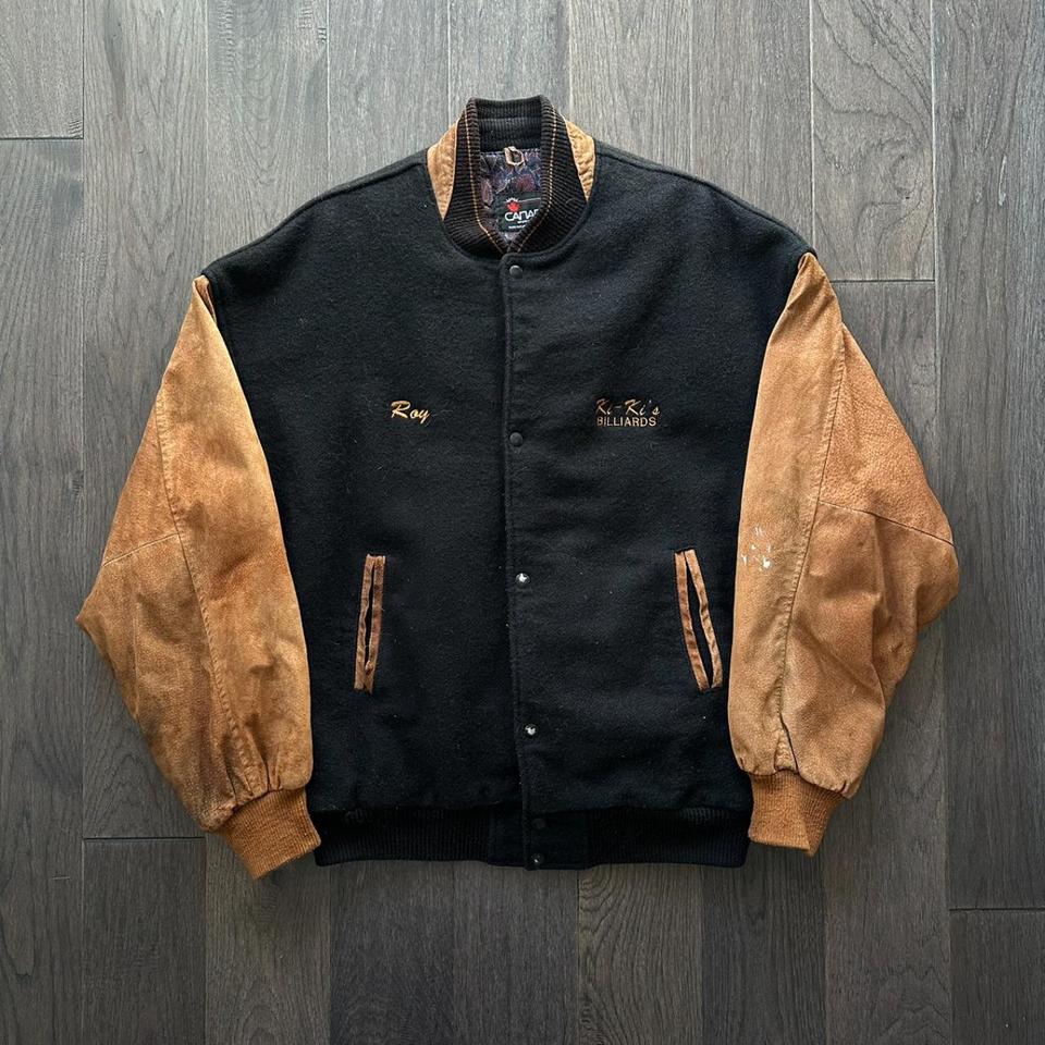 に初値下げ！ LOFTMAN別注 Letterman Jacket-Camel Quigley | www