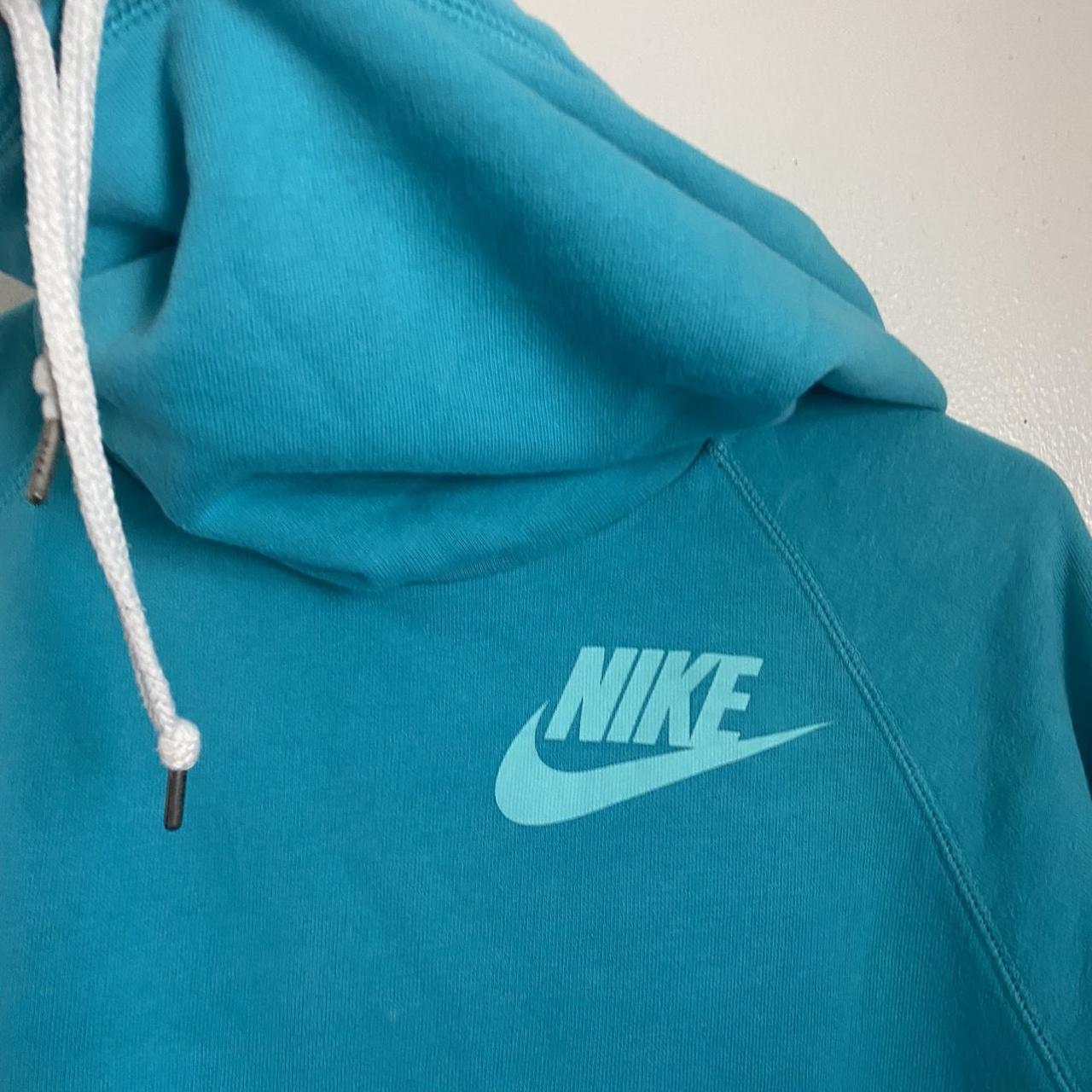 Aqua blue nike discount hoodie