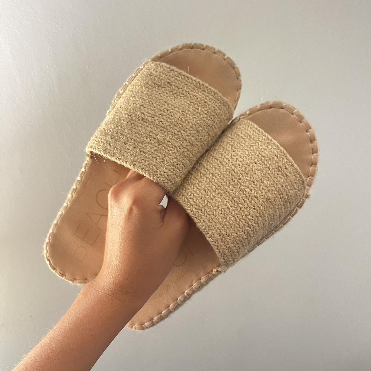Coconuts By Matisse straw slides!!! Love these but... Depop
