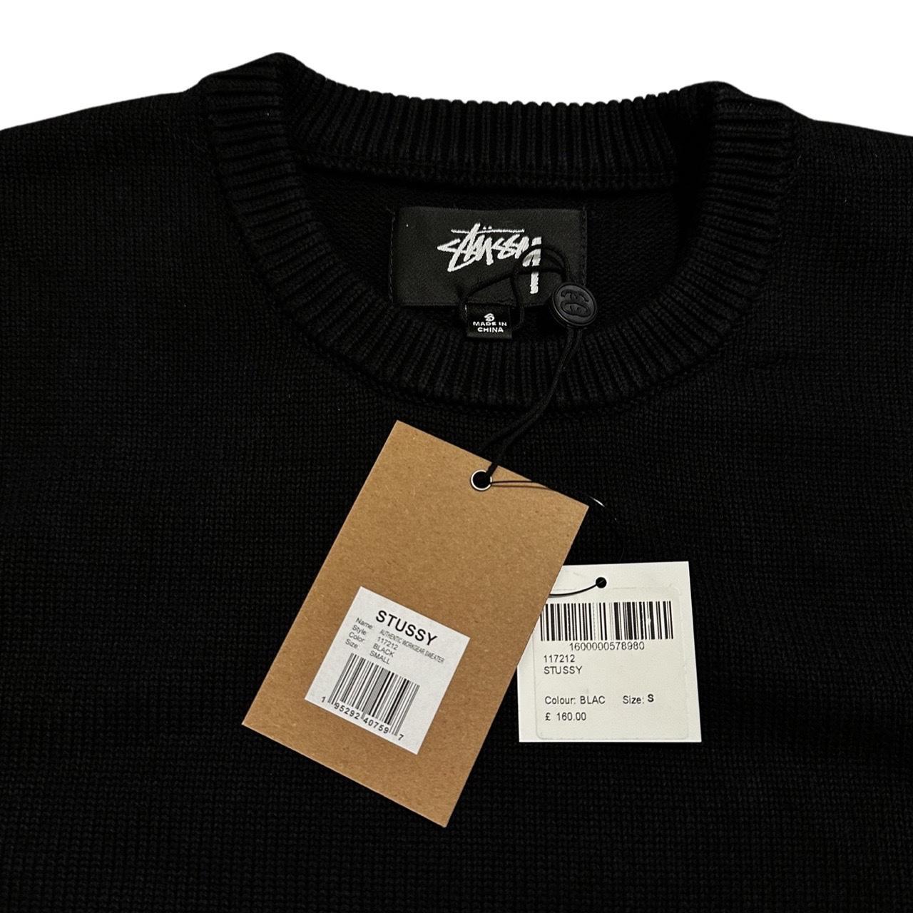 STUSSY AUTHENTIC WORKGEAR , KNIT SWEATER , •Size...