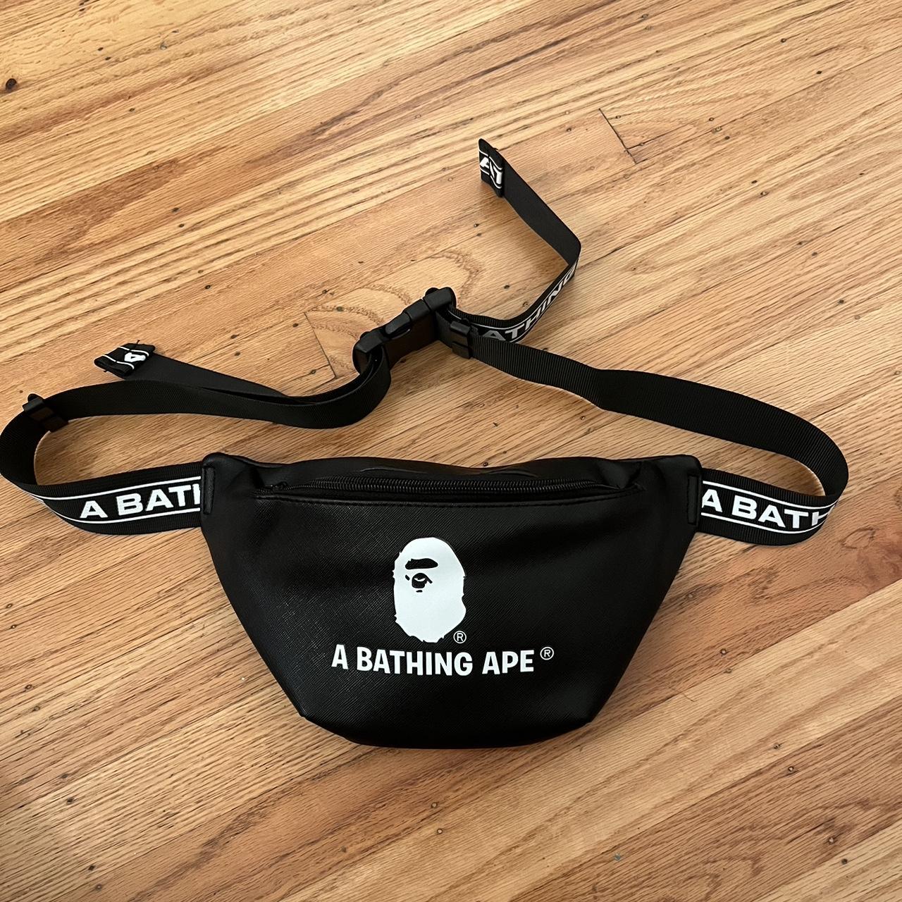 Bape fanny deals pack black