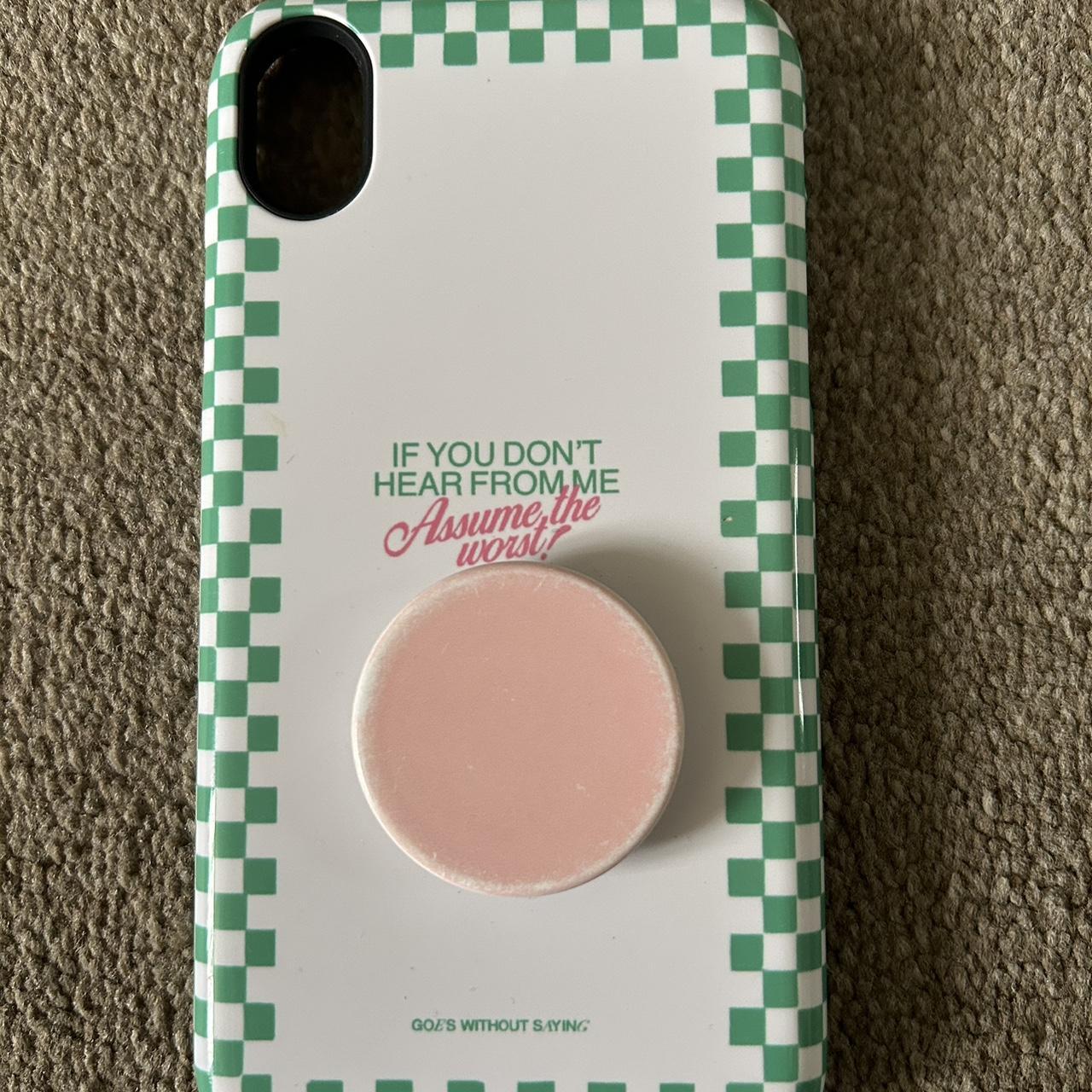 iPhone XR Case with PopSocket iPhone XR Goes Without... Depop