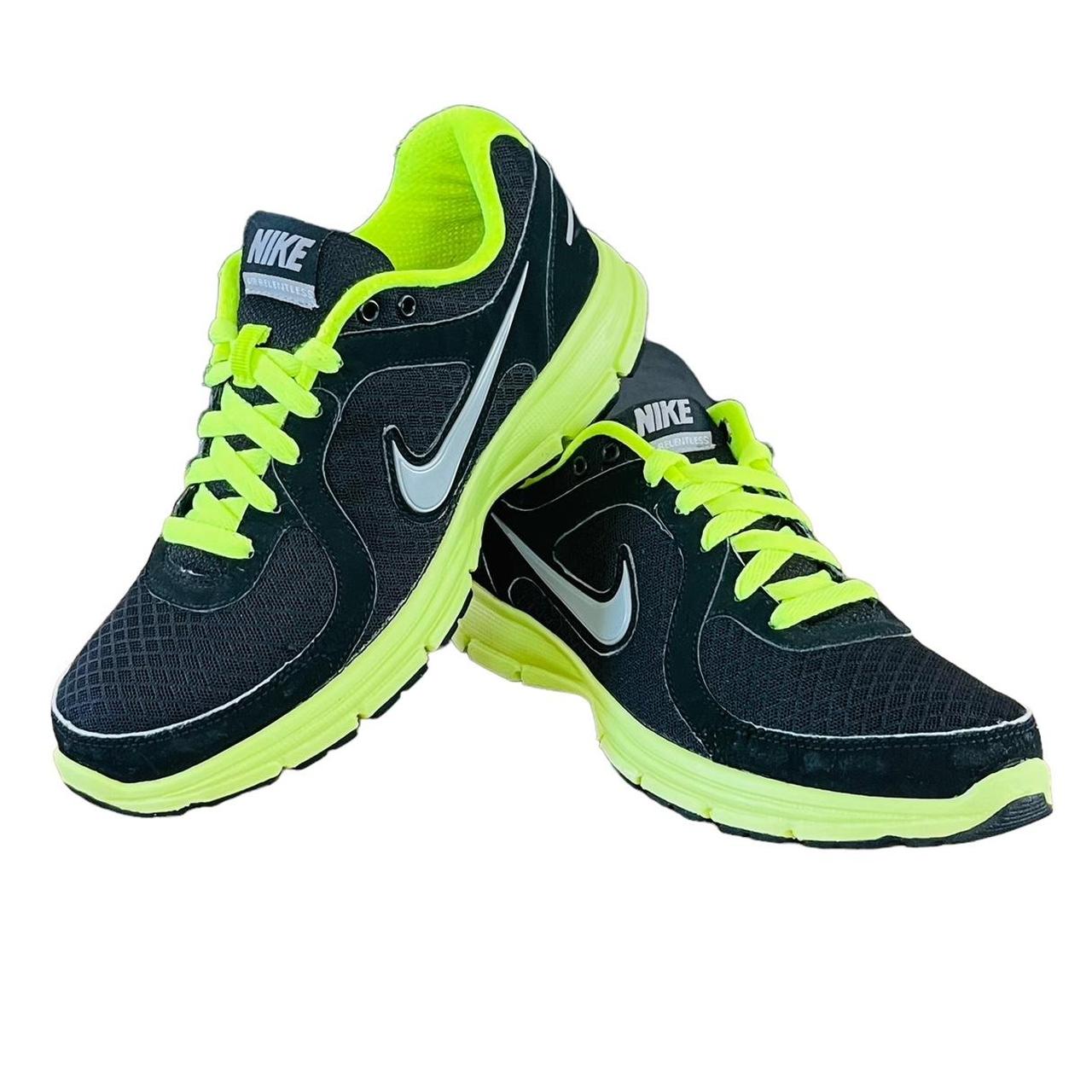 Nike Air Relentless 443844-008 Black Neon