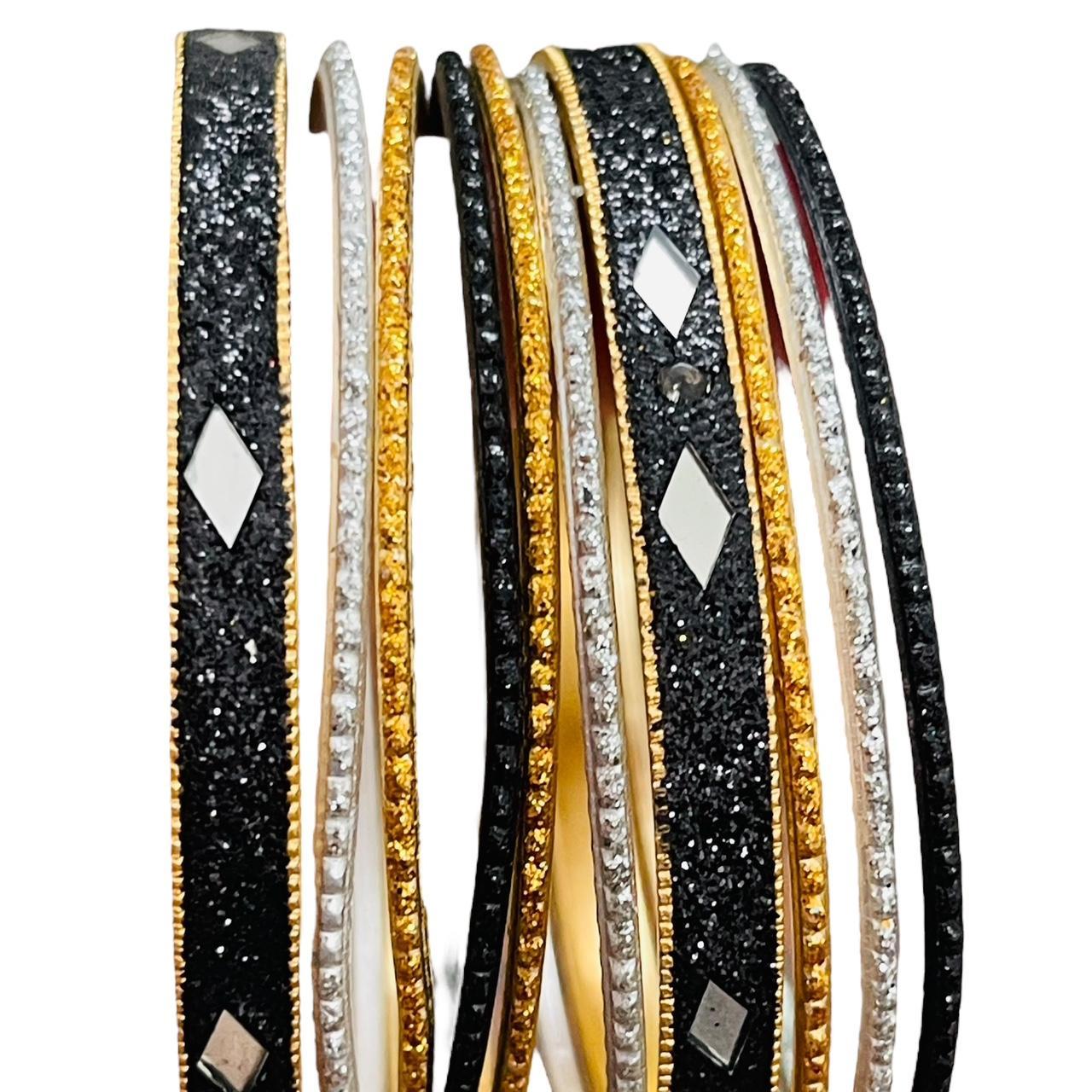 Women's Bracelet - Multi/Black – Stackable bangle… - image 5