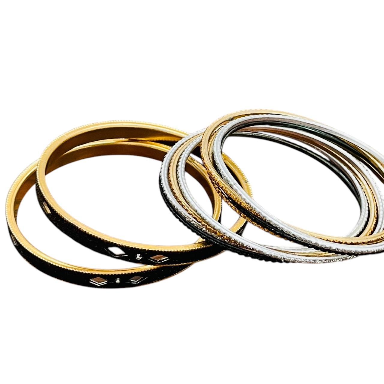 Women's Bracelet - Multi/Black – Stackable bangle… - image 6