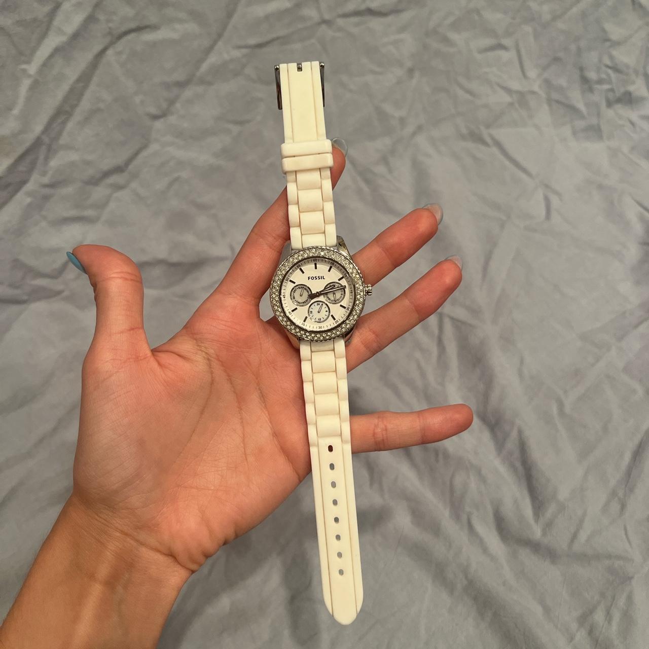 Womens fossil watch shop with military time