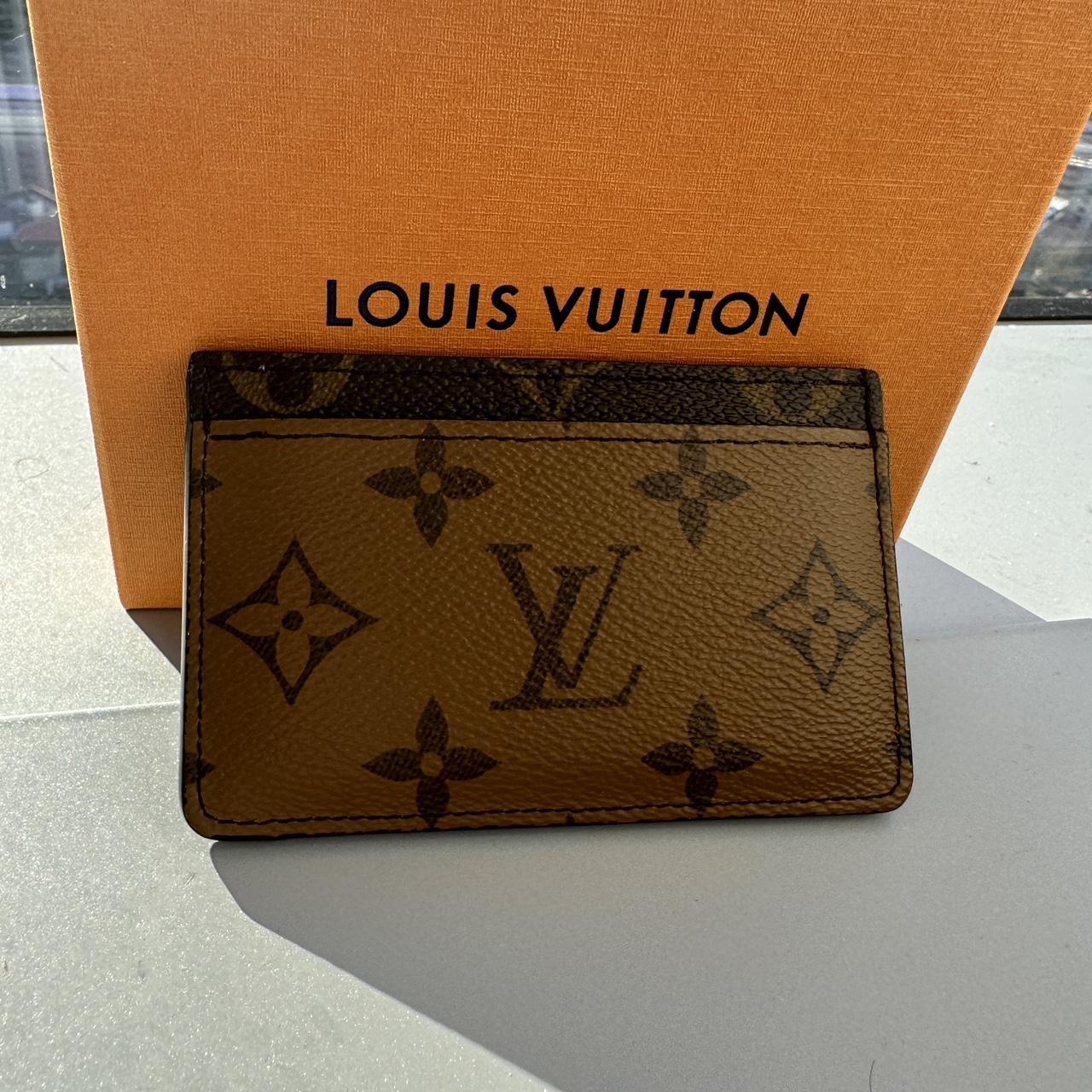 Shop Louis Vuitton 【LOUIS VUITTON】CARD HOLDER Monogram Reverse