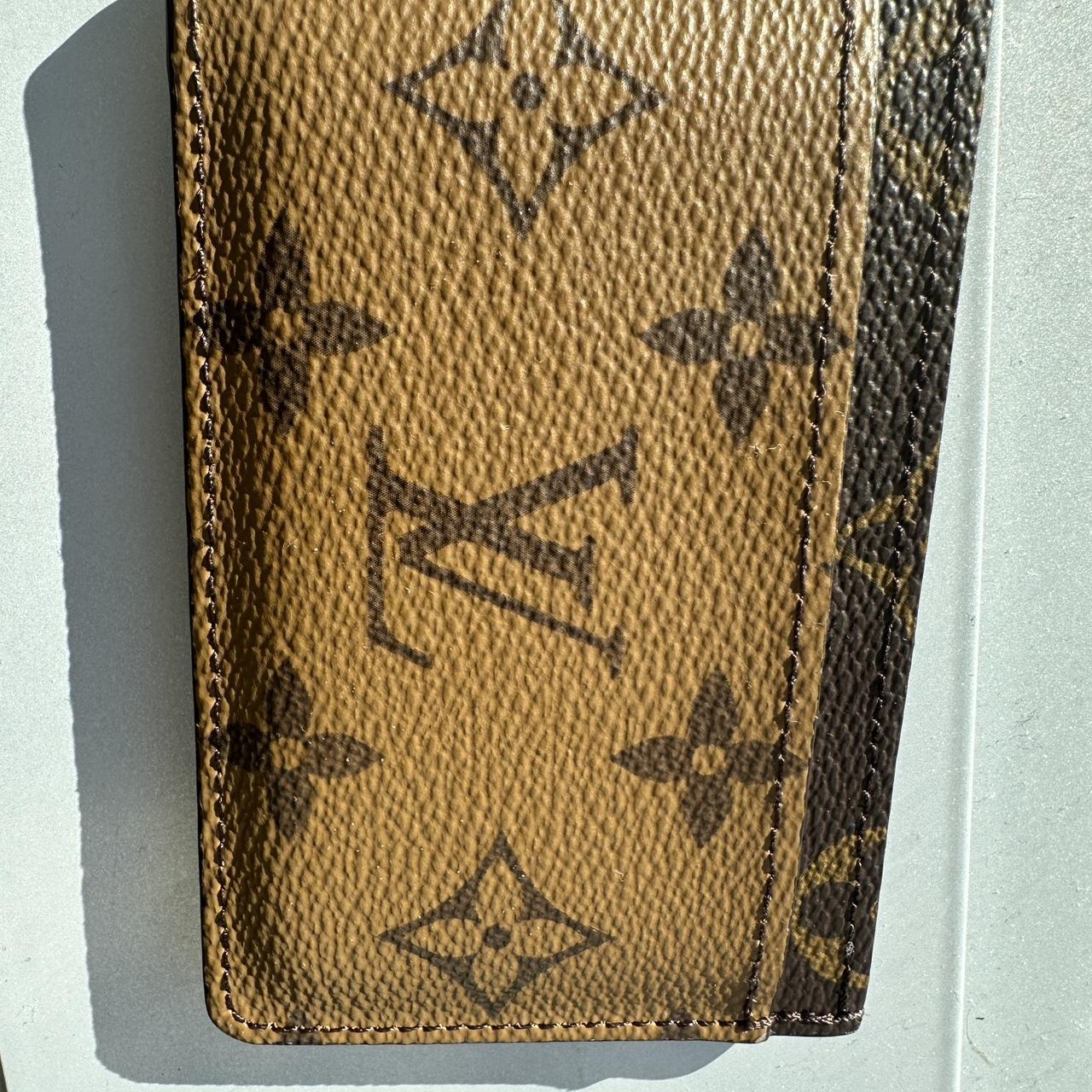 Louis Vuitton Monogram reverse card holder In very - Depop