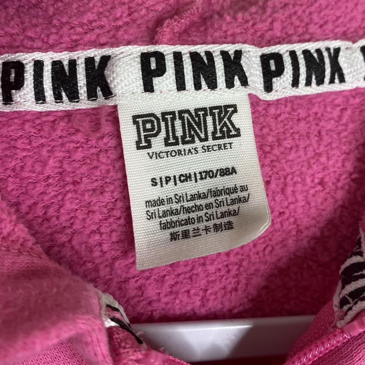 victoria’s secret pink zip up hoodie FREE SHIPPING... - Depop