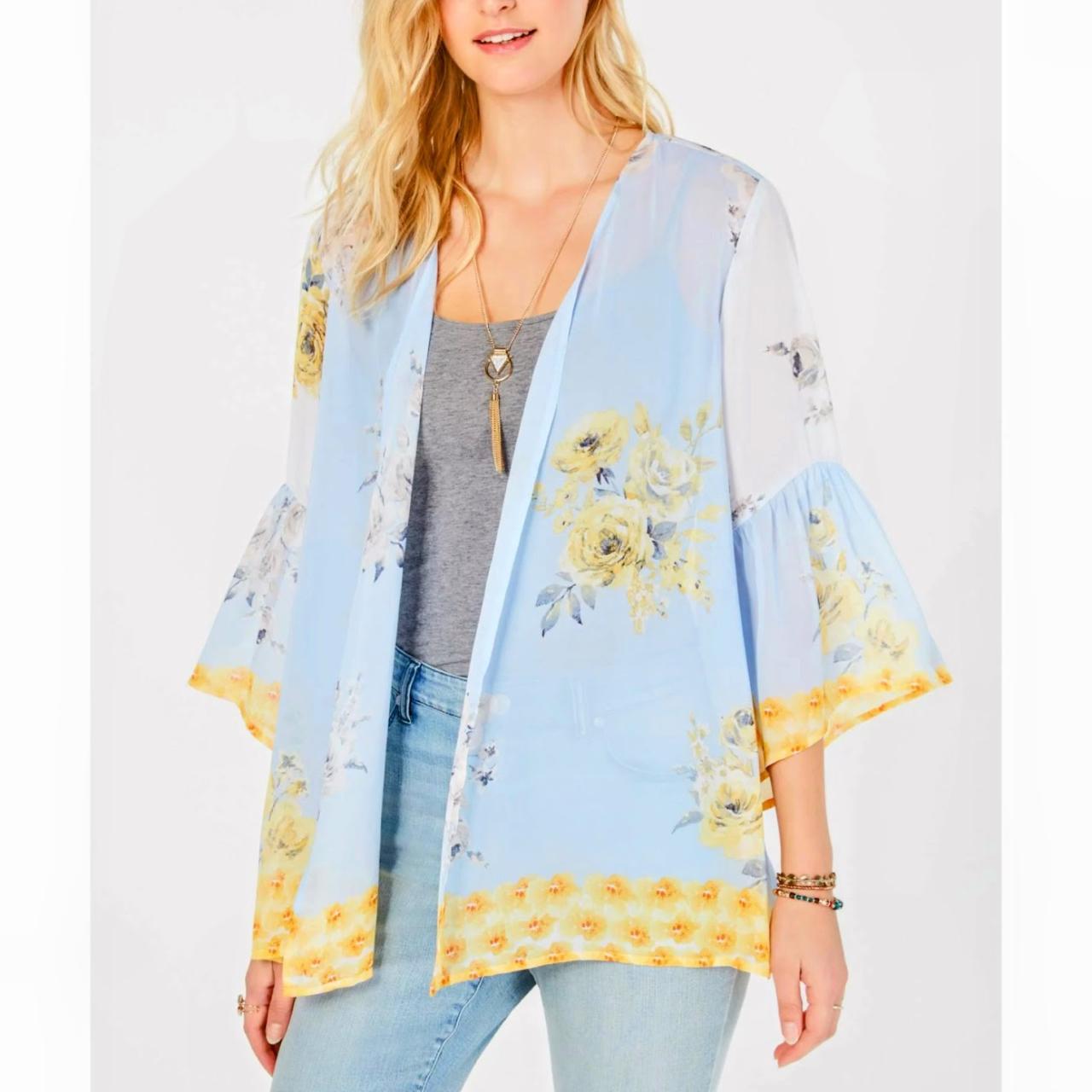 Style & co deals open front cardigan