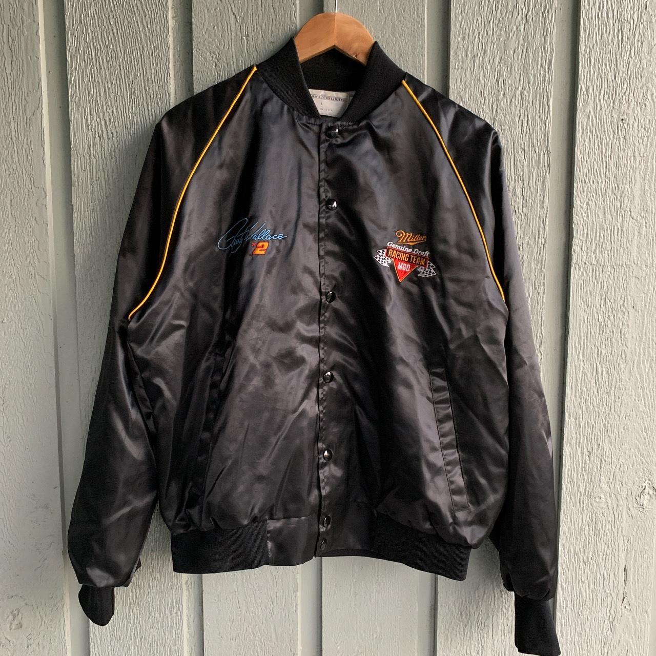 Men's Black and Yellow Jacket | Depop