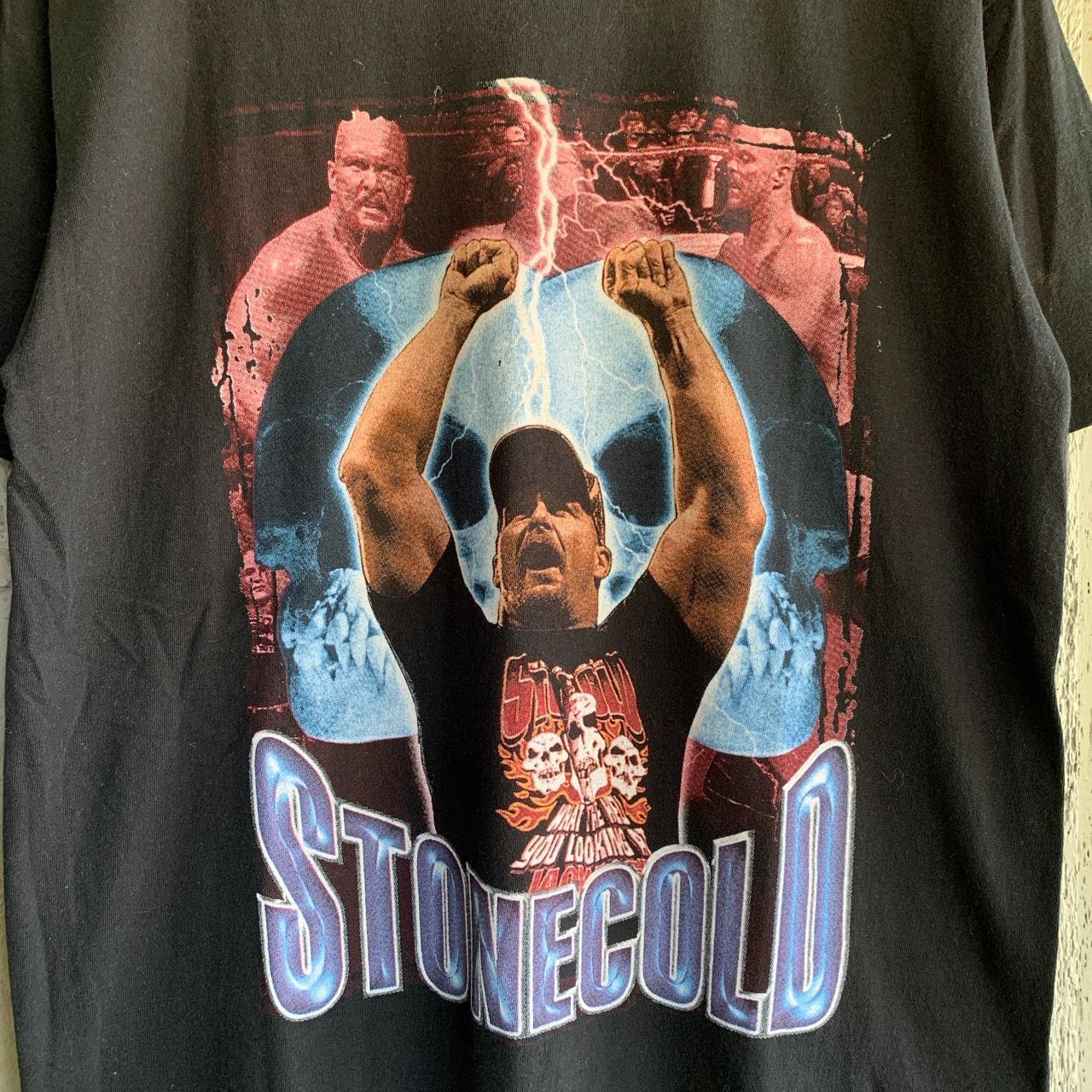 WWF stone cold Steve Austin Vintage Jersey Clean no - Depop