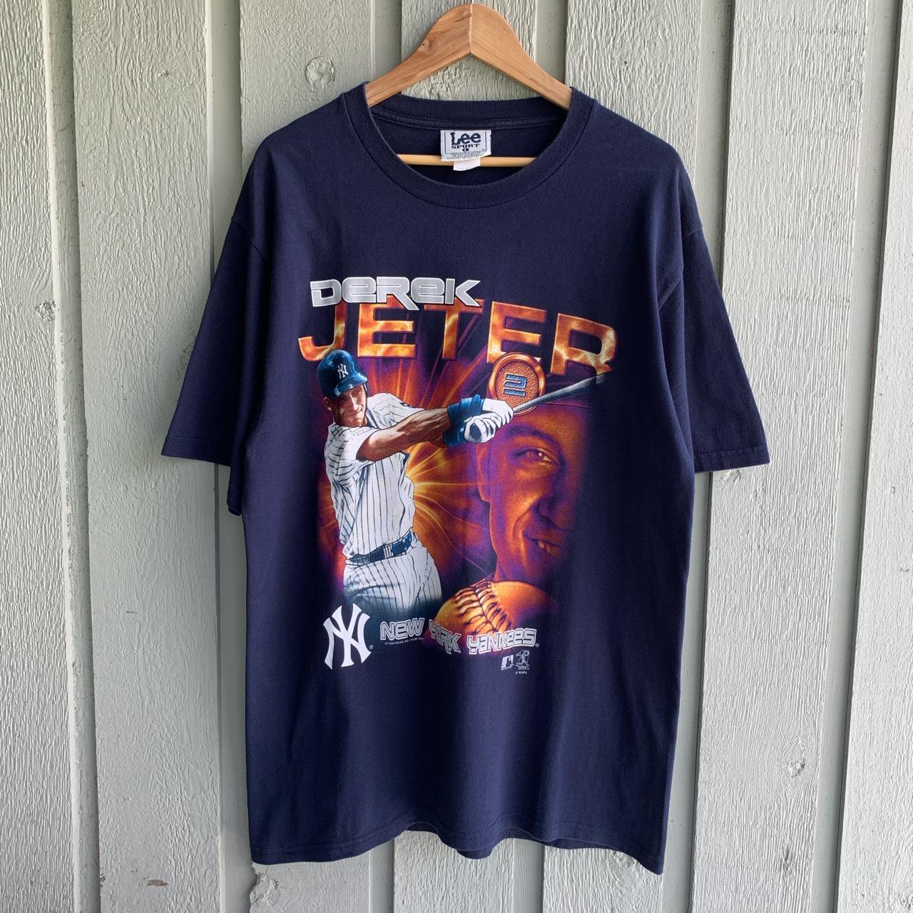 2011 Derek Jeter 3000 Hit Tee Size M - Good - Depop