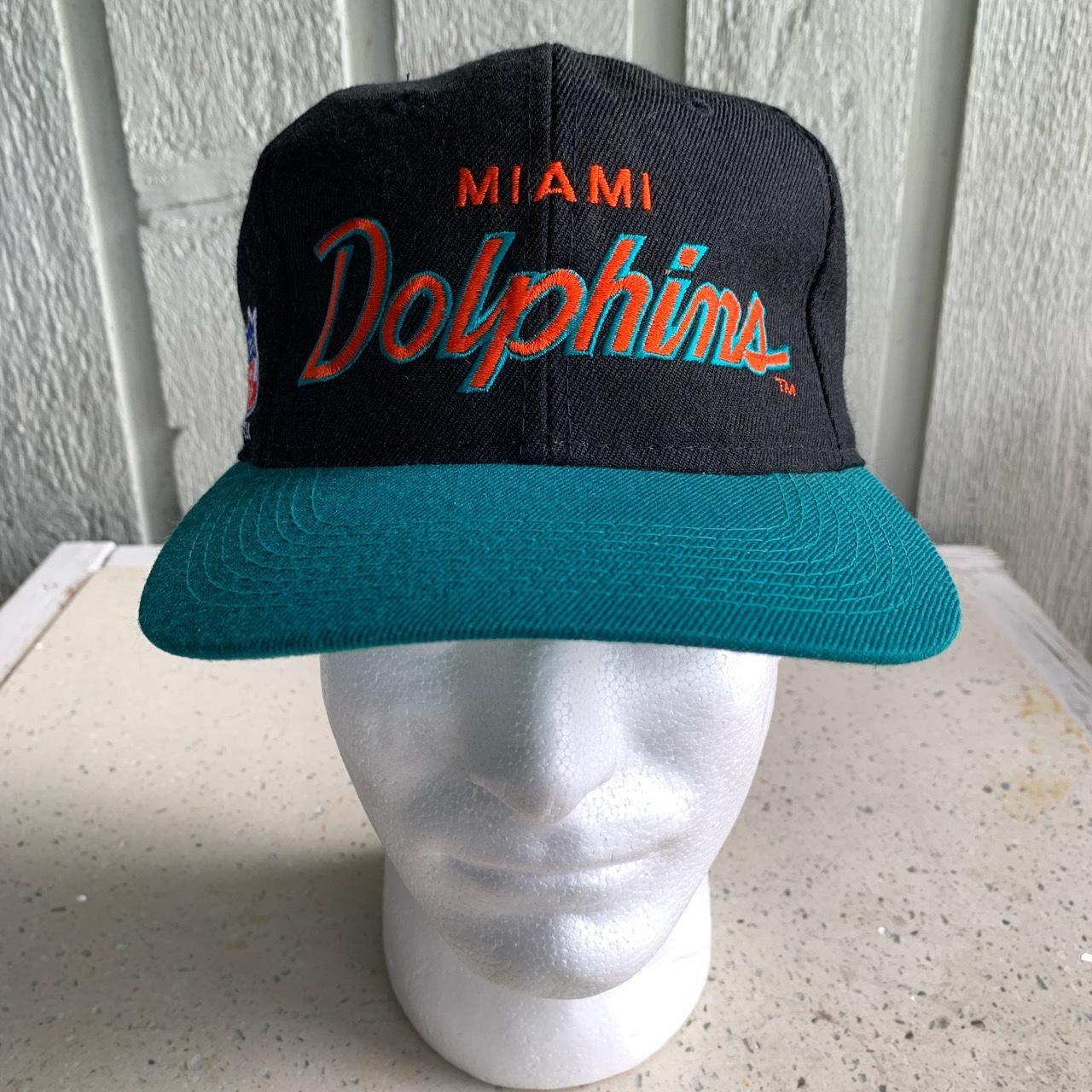 Vintage Miami Dolphins AJD Snapback Hat Size - OSFA - Team NFL