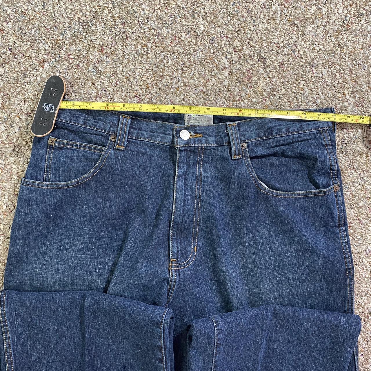 Cool vintage ultra baggy pair of y2k DKNY jeans, | Depop