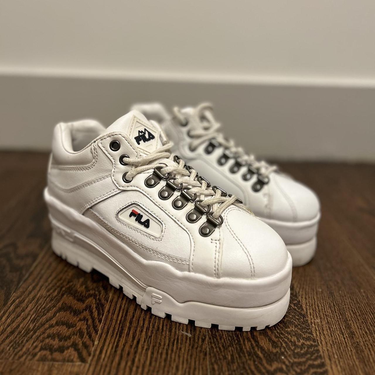 Fila on sale trainers platform