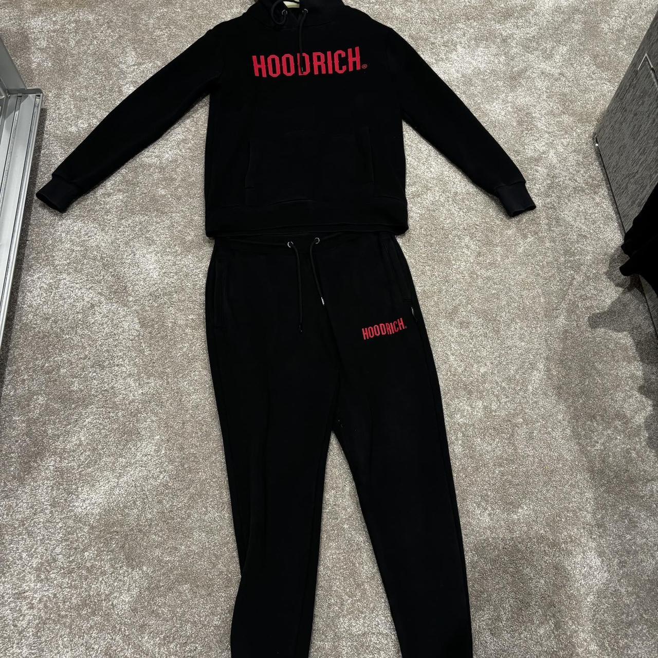 HOODRICH CORE TRACKSUIT, BLACK, EXCELLENT