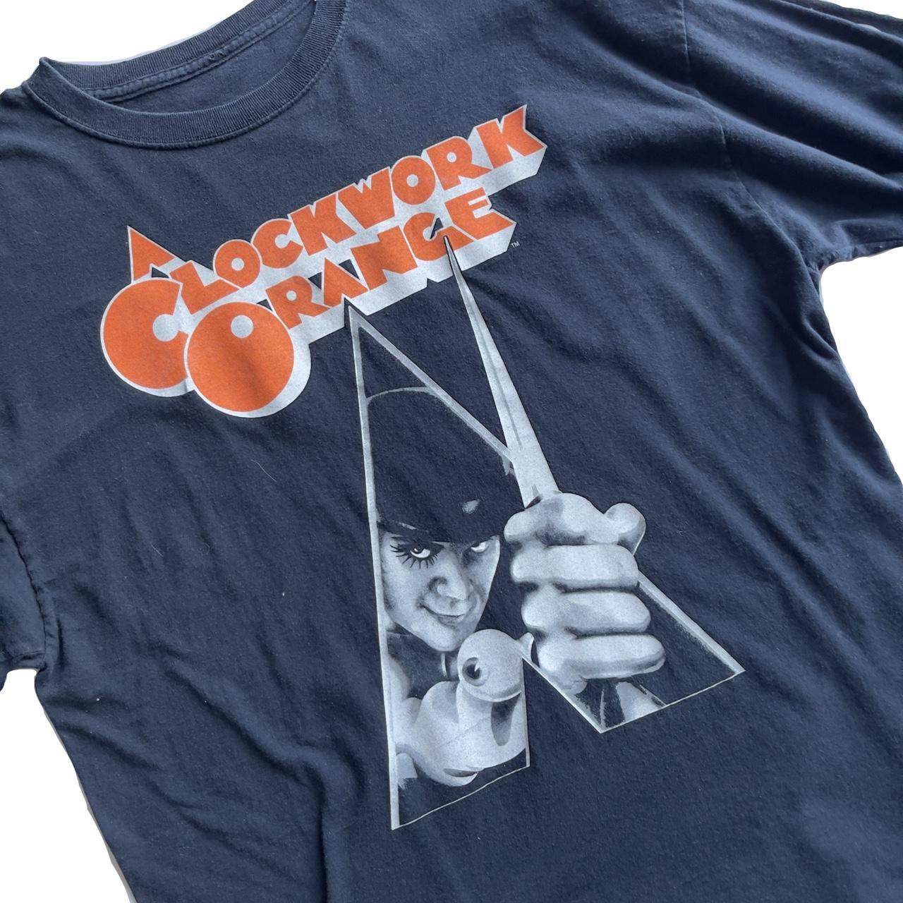 A Clockwork Orange vintage 2000s Horror film shirt,... Depop
