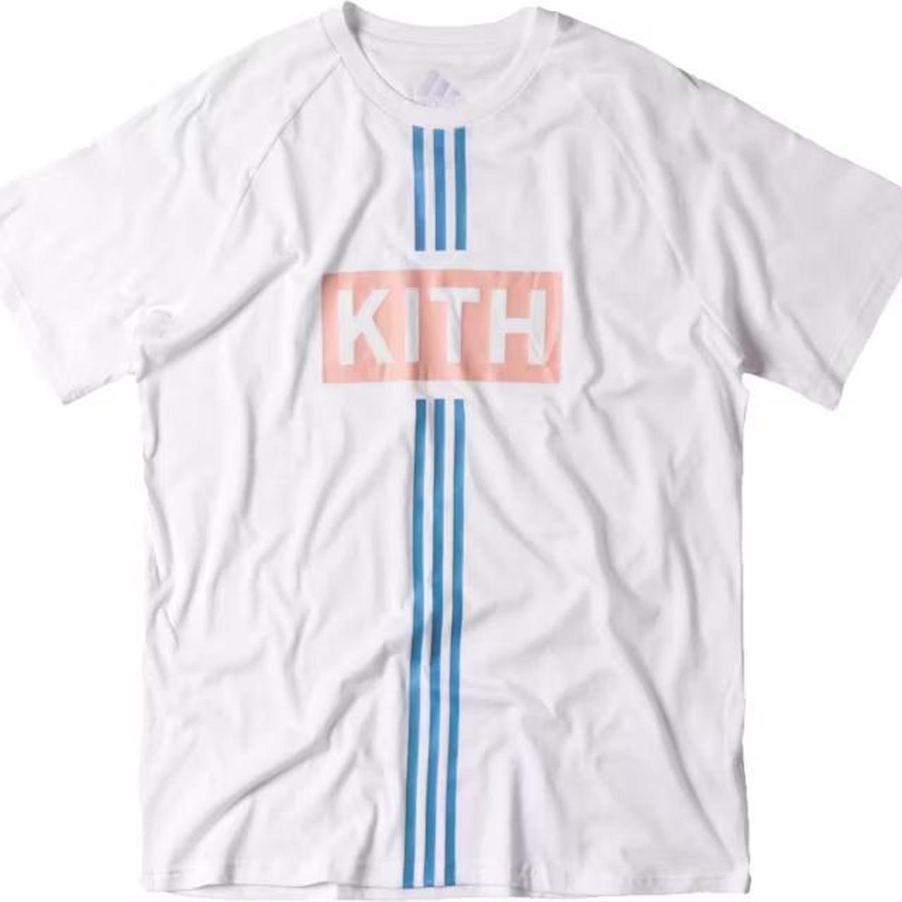 Adidas x kith white tee. Going for 100 on stock