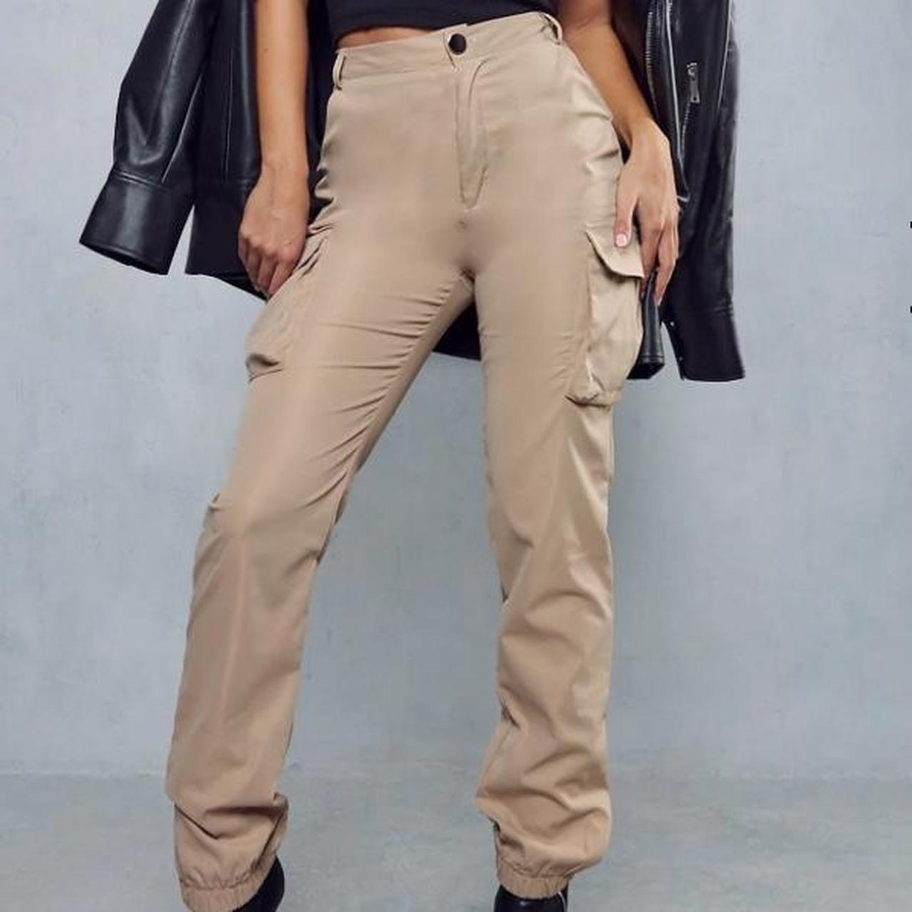 ⚡️MissPap Khaki Cargo Pants SIZE M UK •First and... Depop