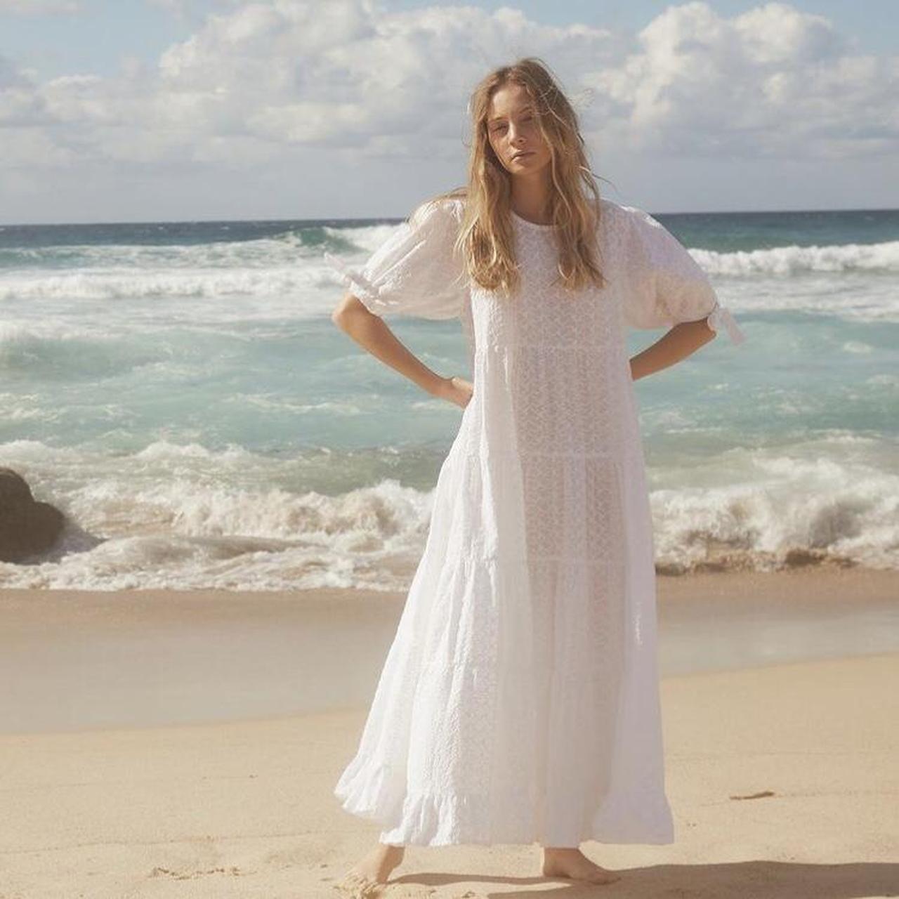 Opia Byron Bay Harriet Maxy Dress Size... Depop