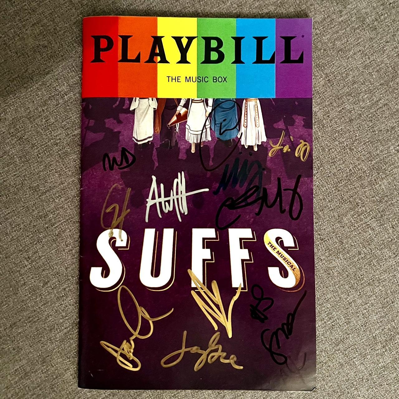 Signed SUFFS Broadway Pride Playbill 2024. New... - Depop