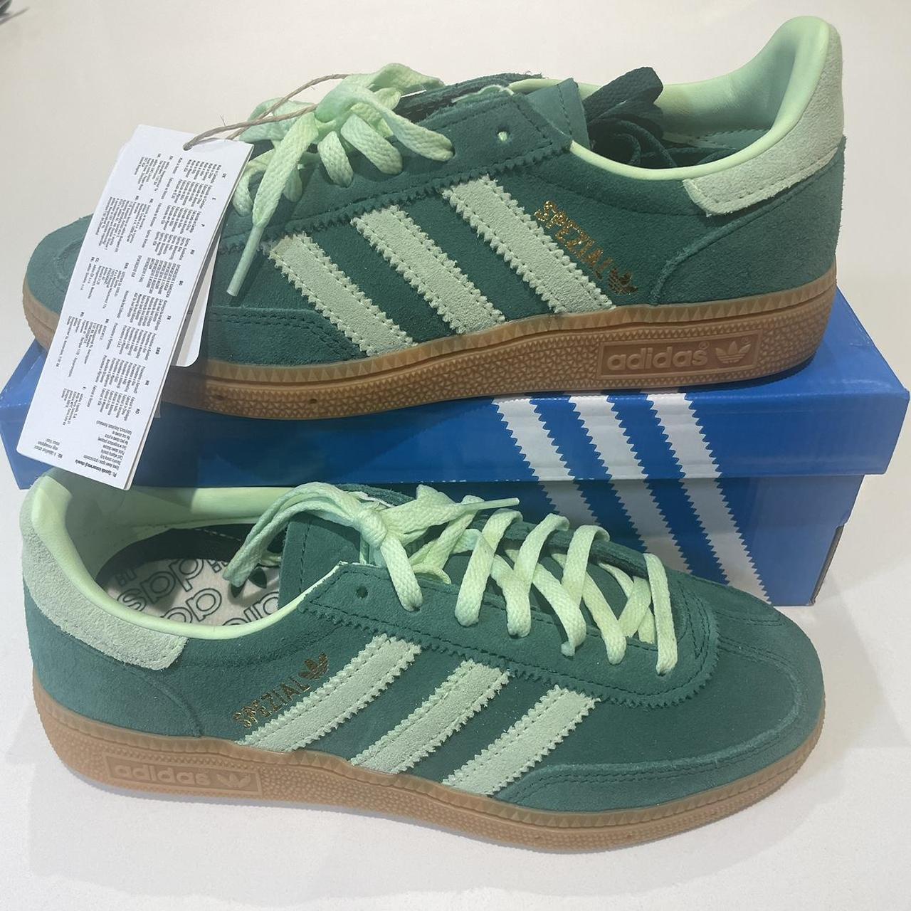 Adidas Originals Handball Spezial - Green Brand... - Depop