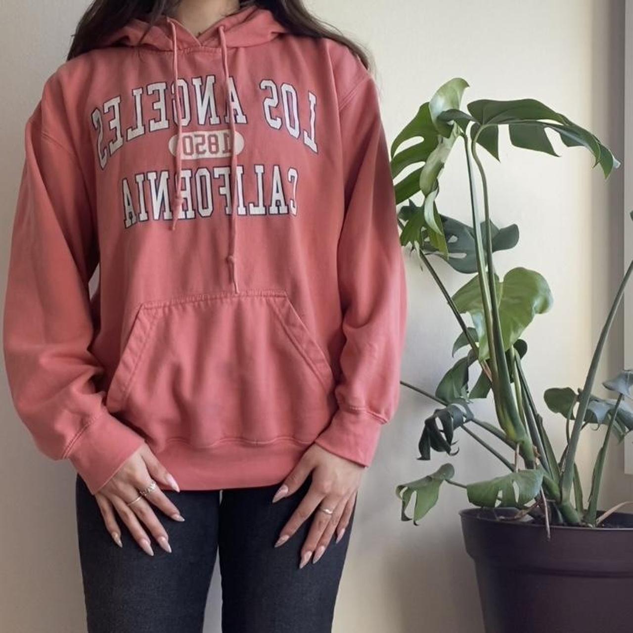 Pink Los Angeles Hoodie