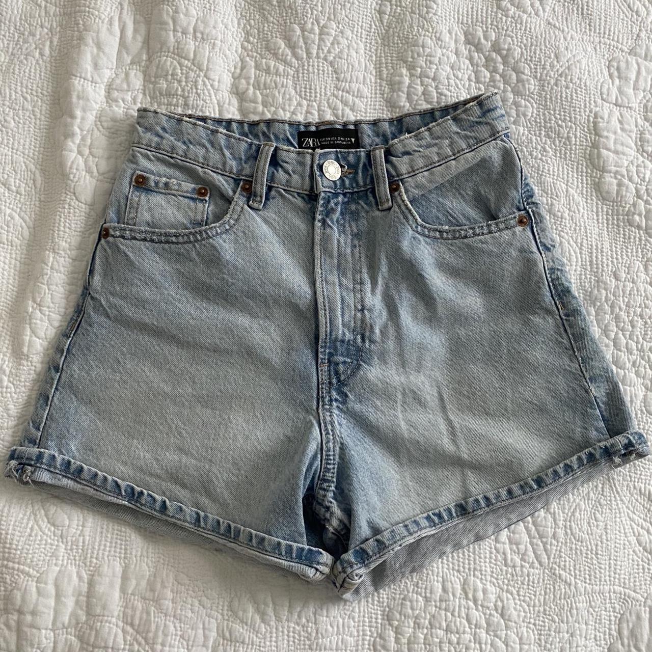 Brand new Zara denim shorts... - Depop