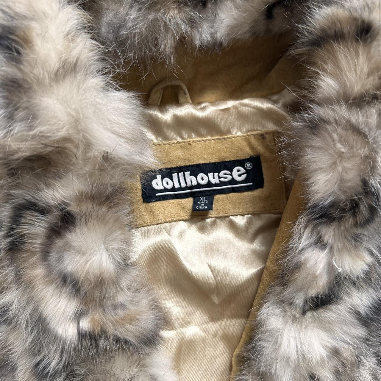 Sooooooo cute DOLLHOUSE suede jacket with detachable... Depop