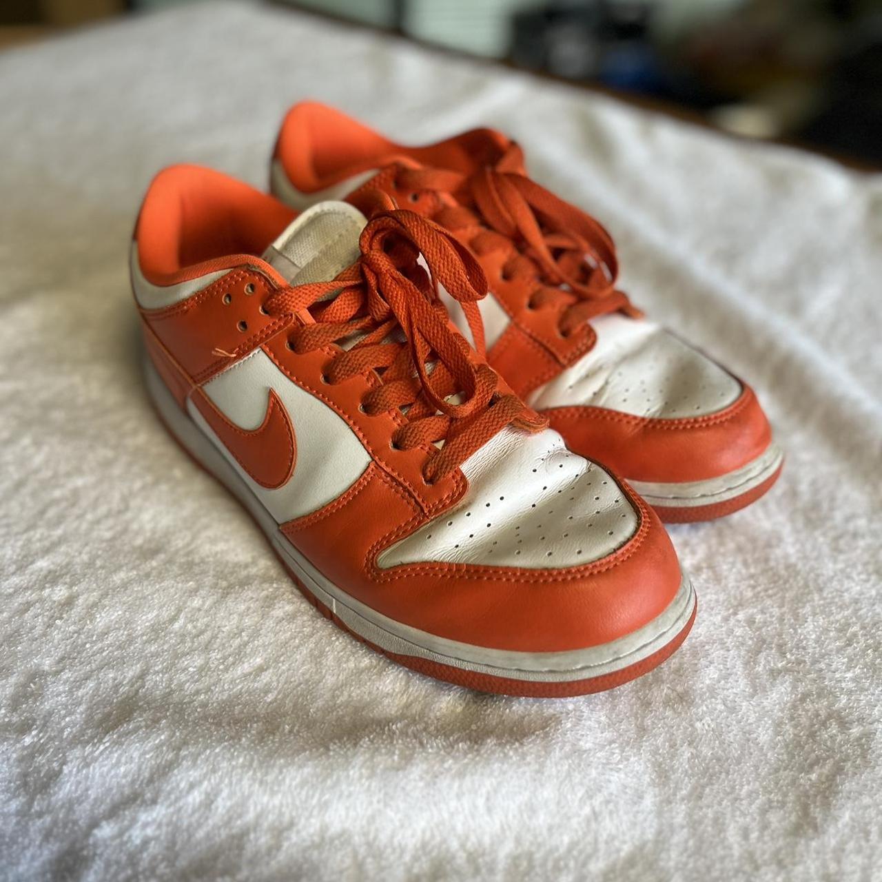 mens orange nike trainers