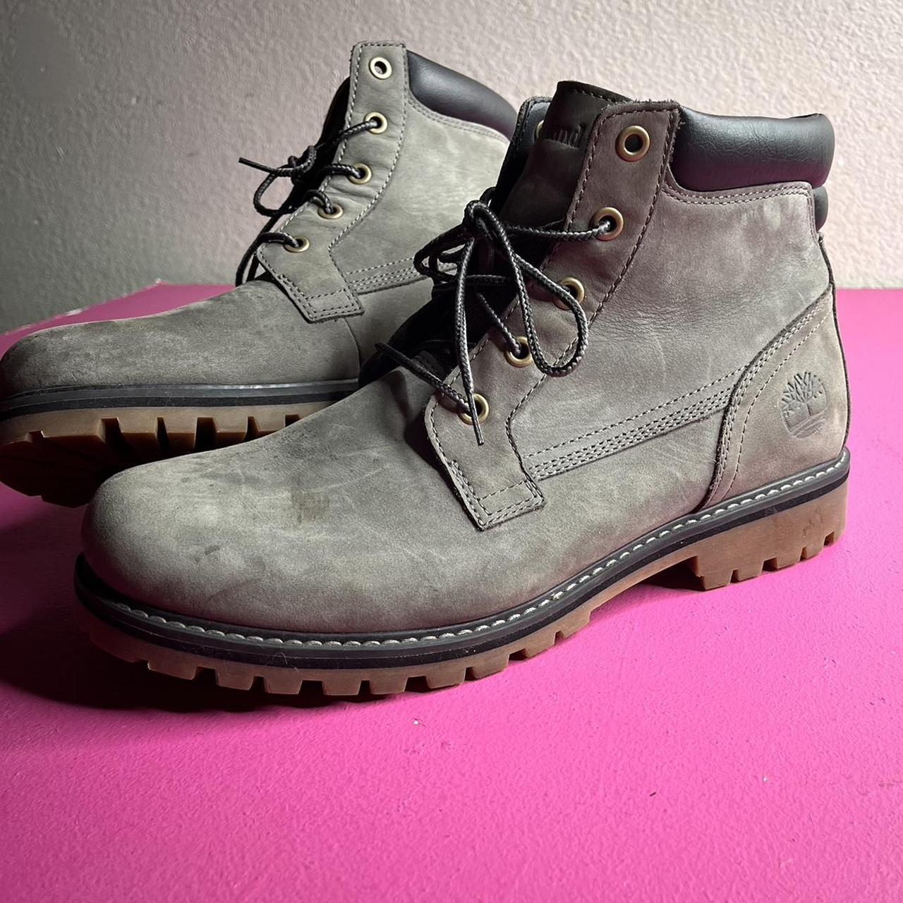 mens grey timberland boots uk