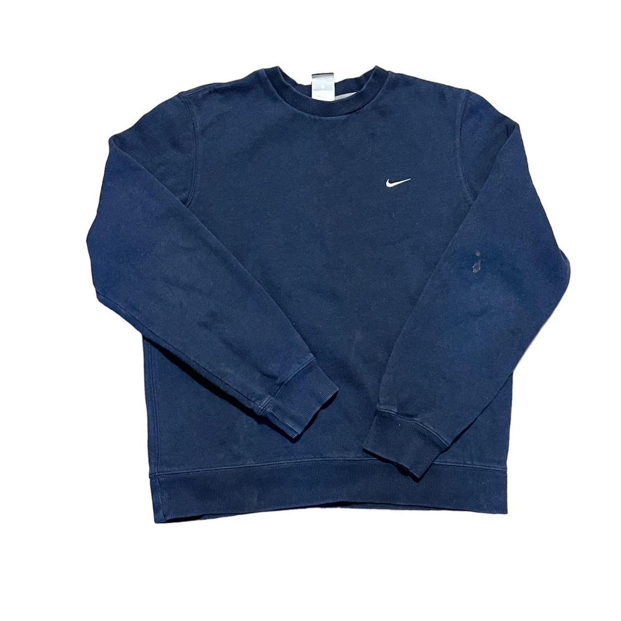 mens blue nike sweater