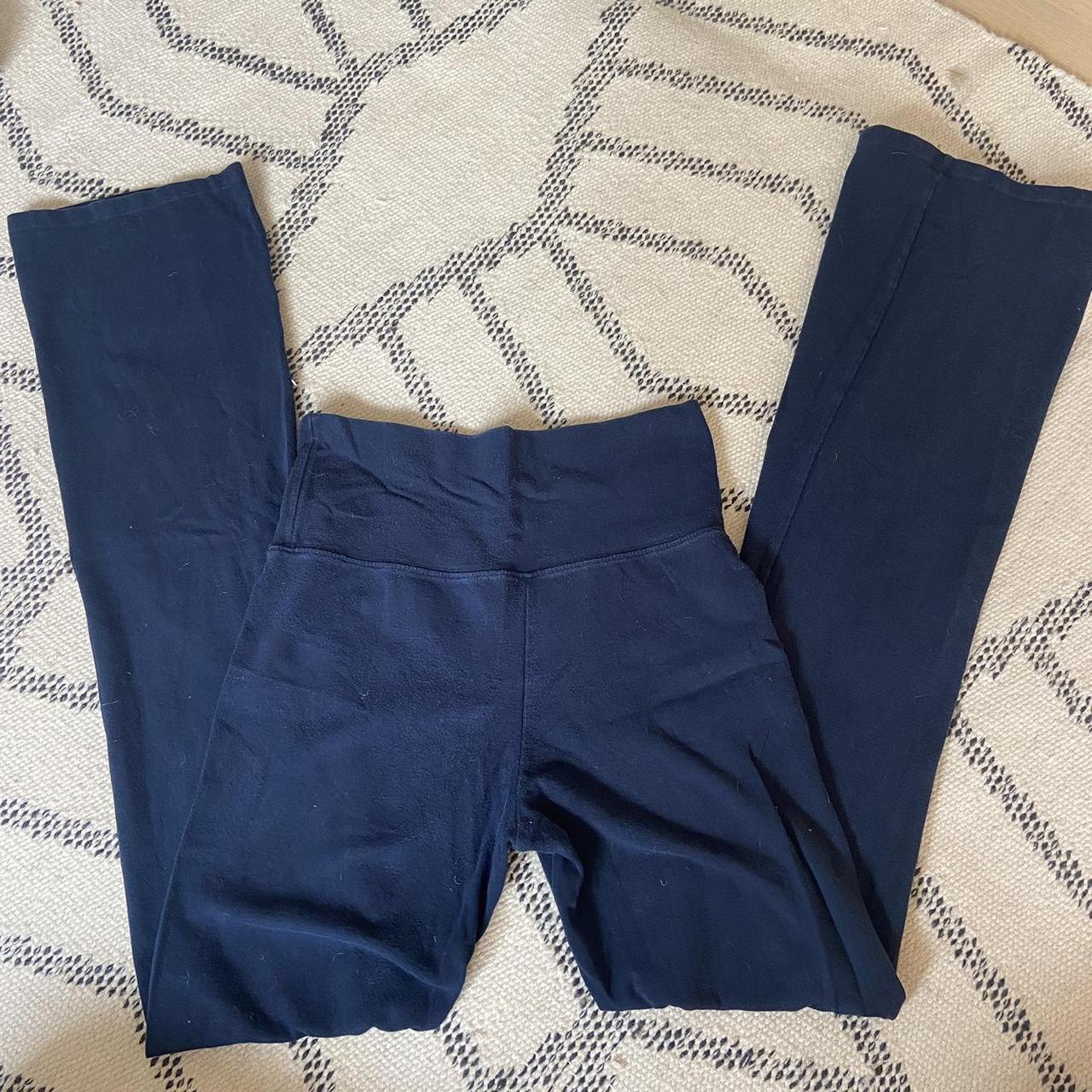 Brandy melville Priscilla pants Faded navy color... - Depop