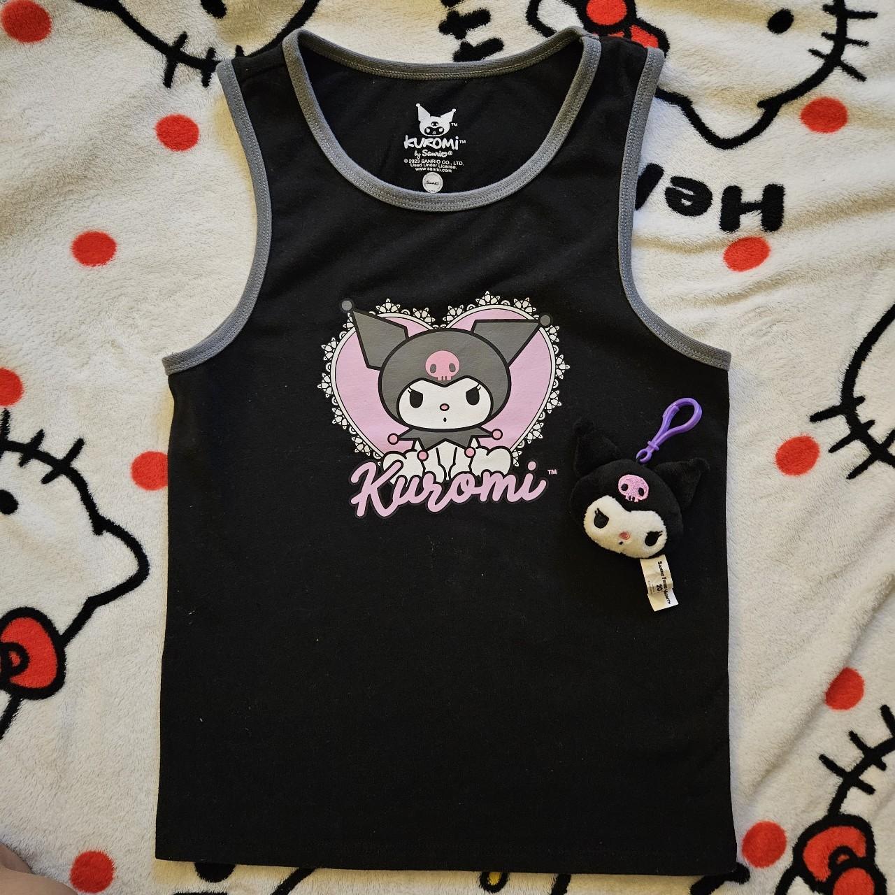 black hello kitty t-shirt - Roblox