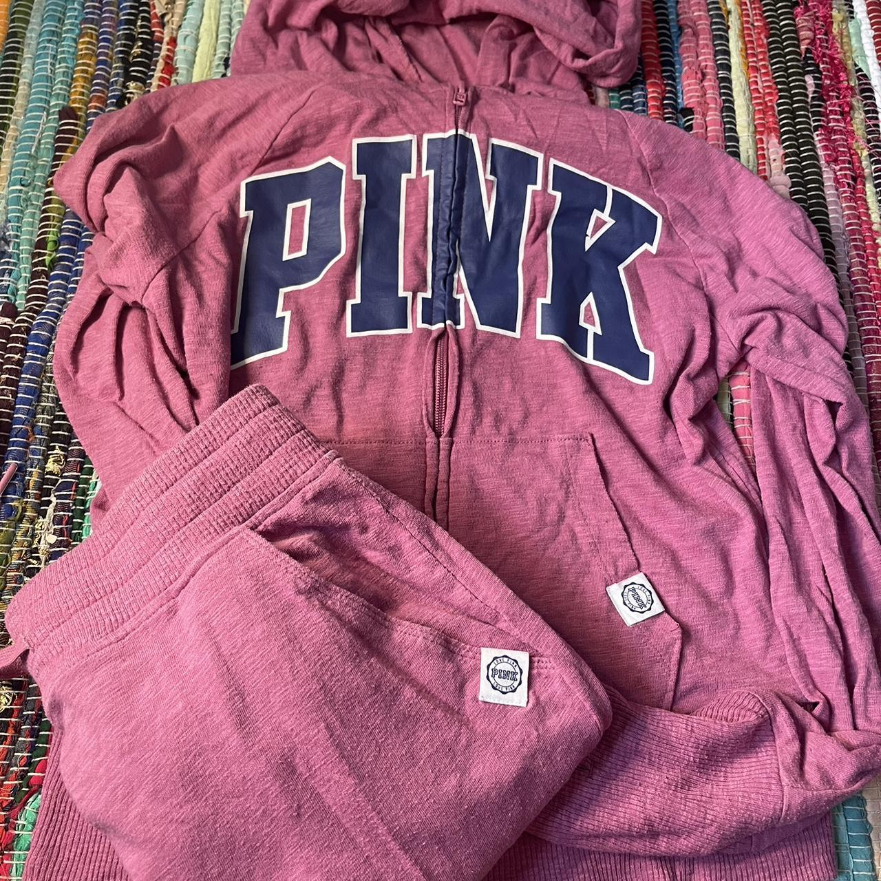 Victoria secret sale pink sweatsuit